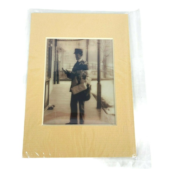 The Postman 1901 3-d Photo Stereoview Reprint - Picture 1 of 7